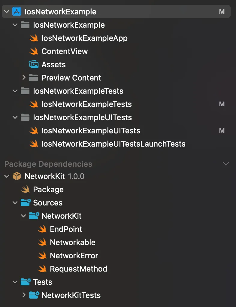 Add SPM package to Project