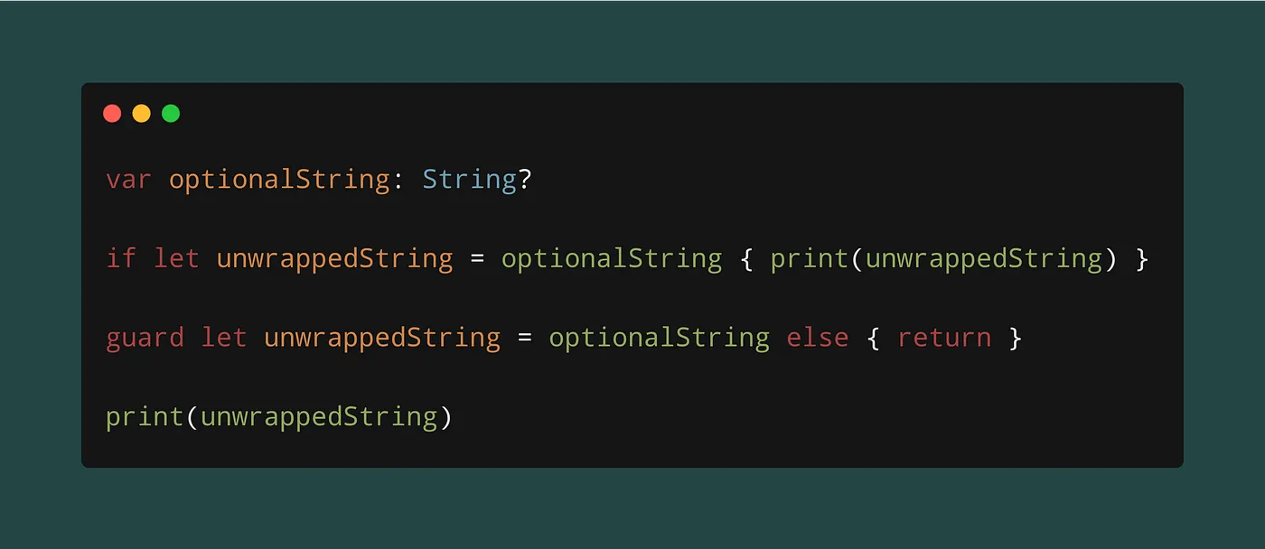 Unwrapping Optional Binding