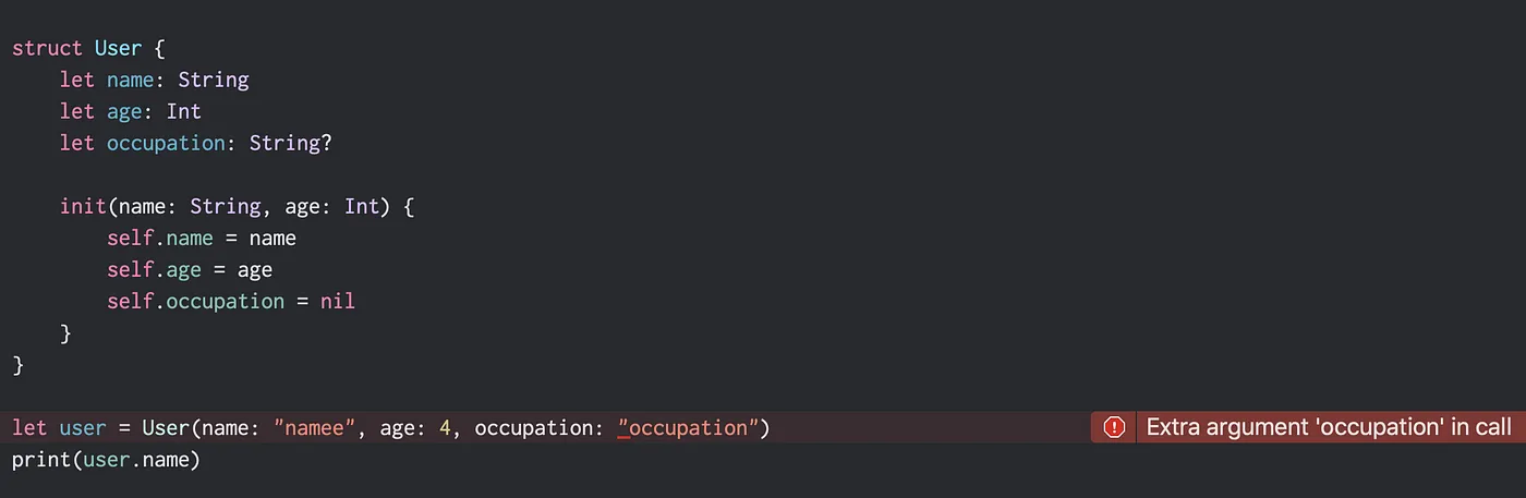Custom Default Initializer