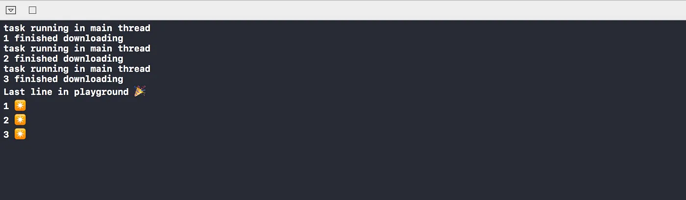Concurrent queue + sync
